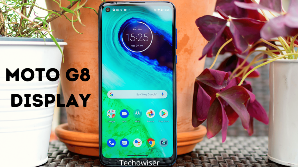 Moto g8 Display