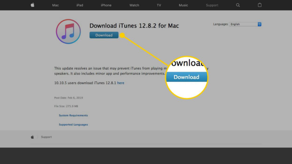 How to update iTunes on Mac using the iTunes app?