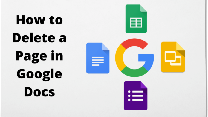 How to Delete a Page in Google Docs